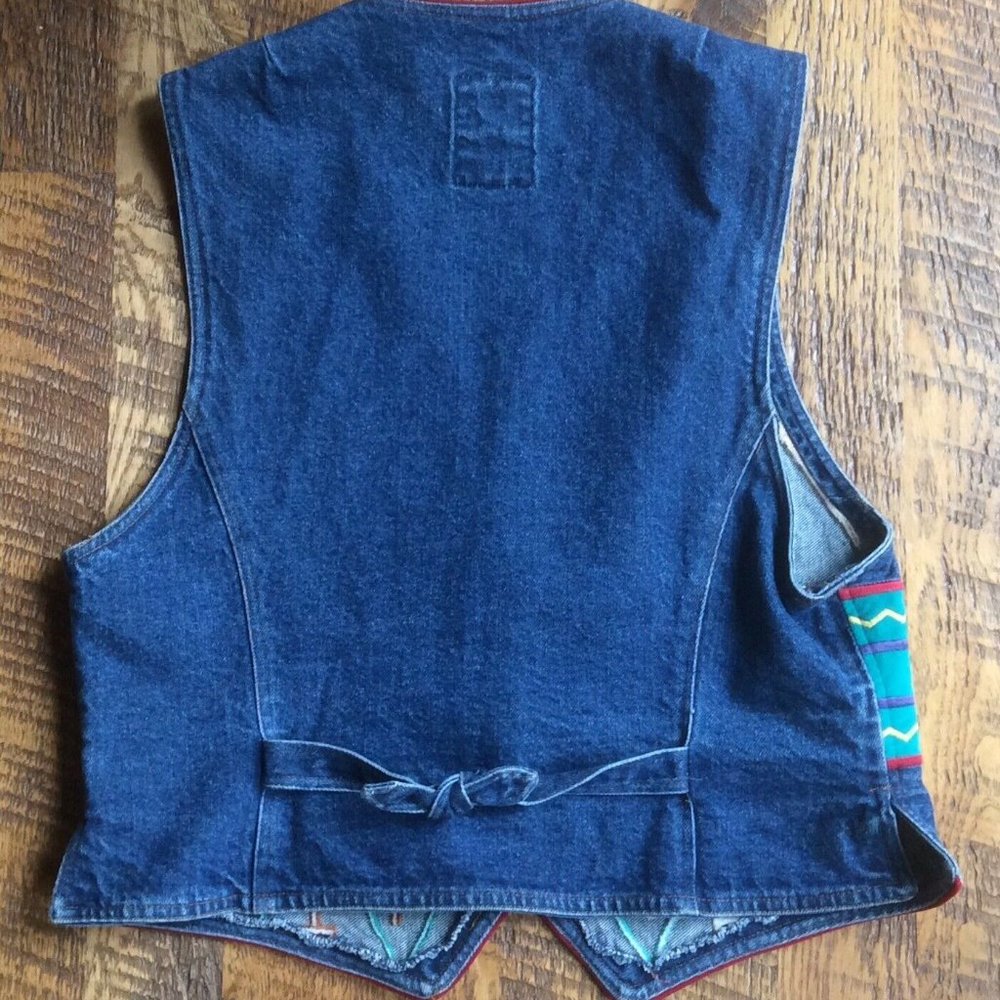 Gorgeous Hairston Roberson Ropa Vest Embroidered - Picture 4 of 6